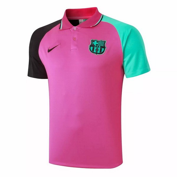 Polo Barcelona 2020-2021 Rosa Verde